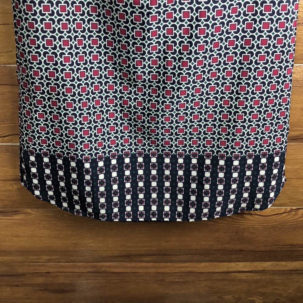 J.crew Short-sleeve printed shirtdress women’s dress size petite 4 - Picture 6 of 8